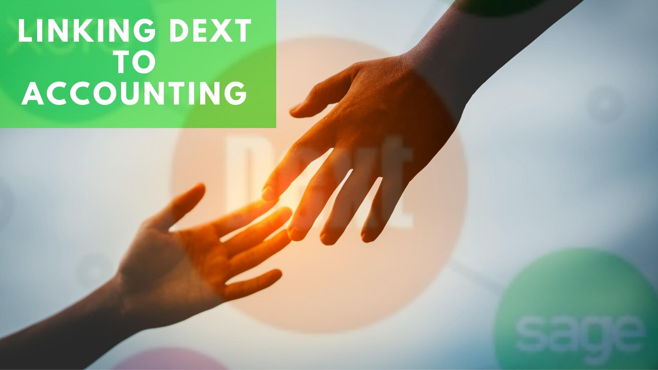 how to link dext to your accounting package