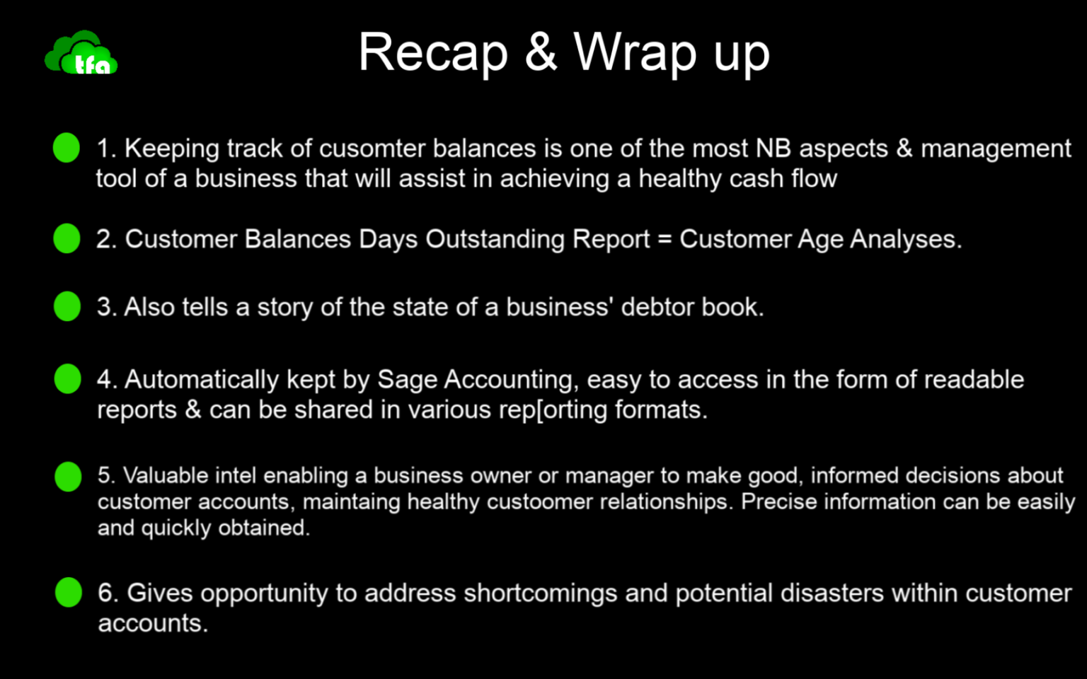 How to get a list of debtors from Sage Accounting The Fun Accountant