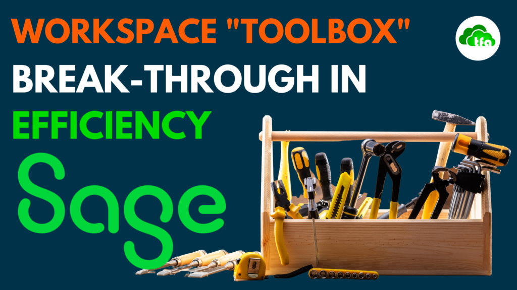 the Sage Workspace toolbox is a break-through in efficiency 
