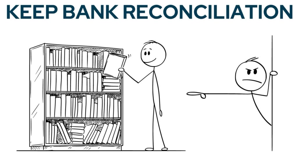keep a copy of the sage bank reconciliation report.
