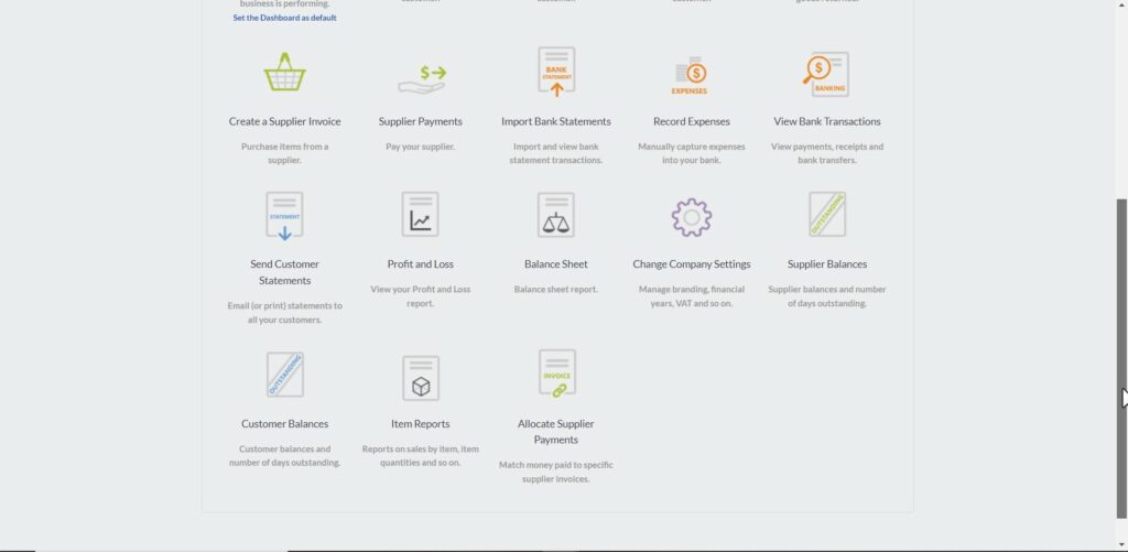 sage workspace second to forth line widgets