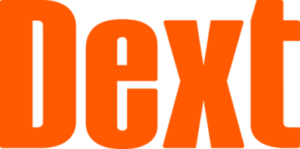 Dext logo orange transparent