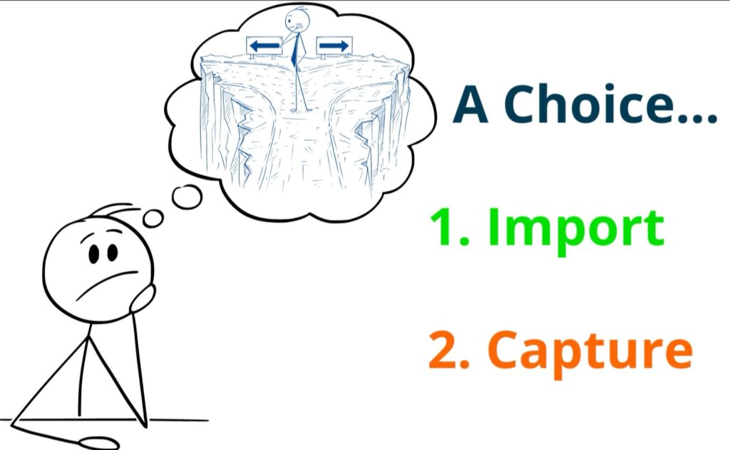 bank processing choices 