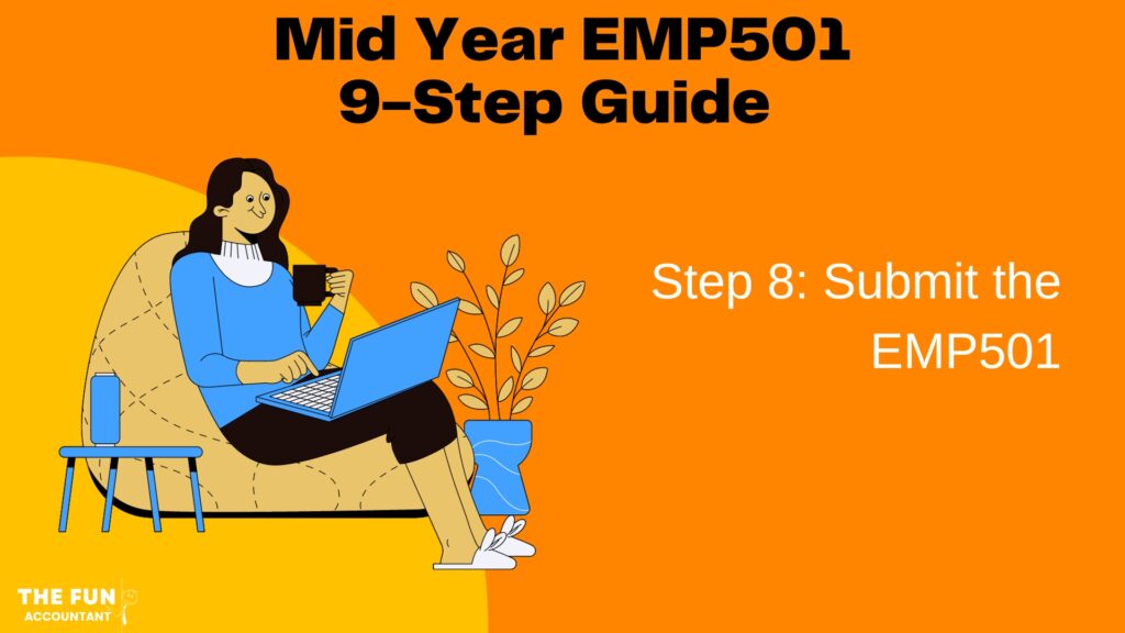 Mid Year EMP501 Step 7 Review EMP501 return by The Fun Accountant