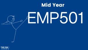 Mid Year EMP501 mastery with Sage Business Cloud Payroll by The Fun Accountant