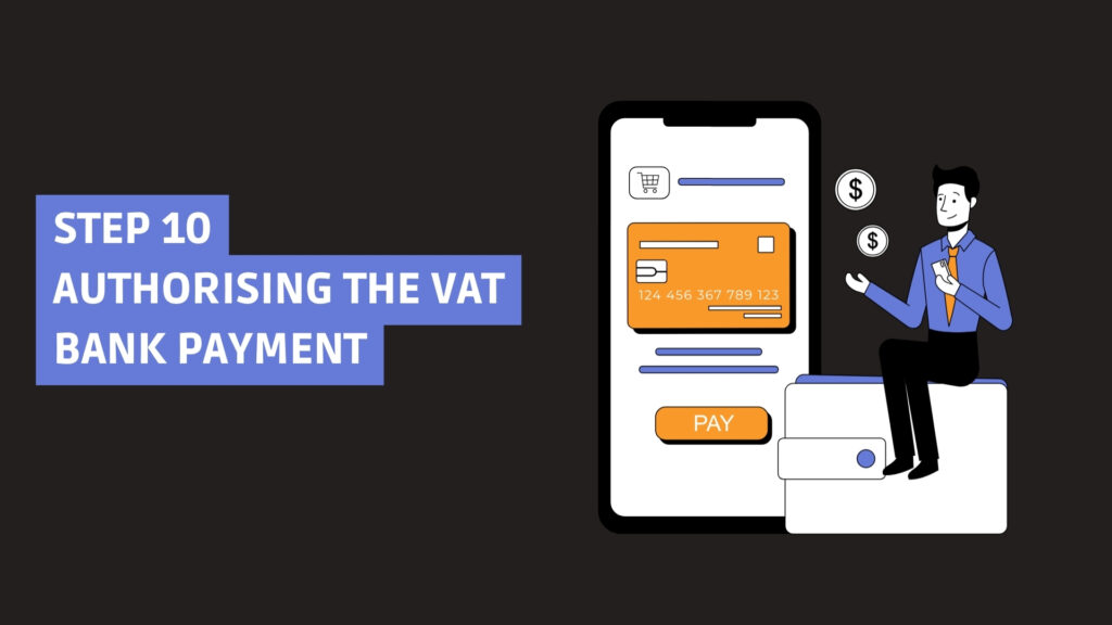 Authorising the VAT bank payment by The Fun Accountant