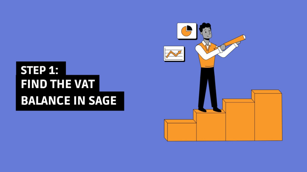 Find & confirm the VAT balance in Sage by The Fun Accountant