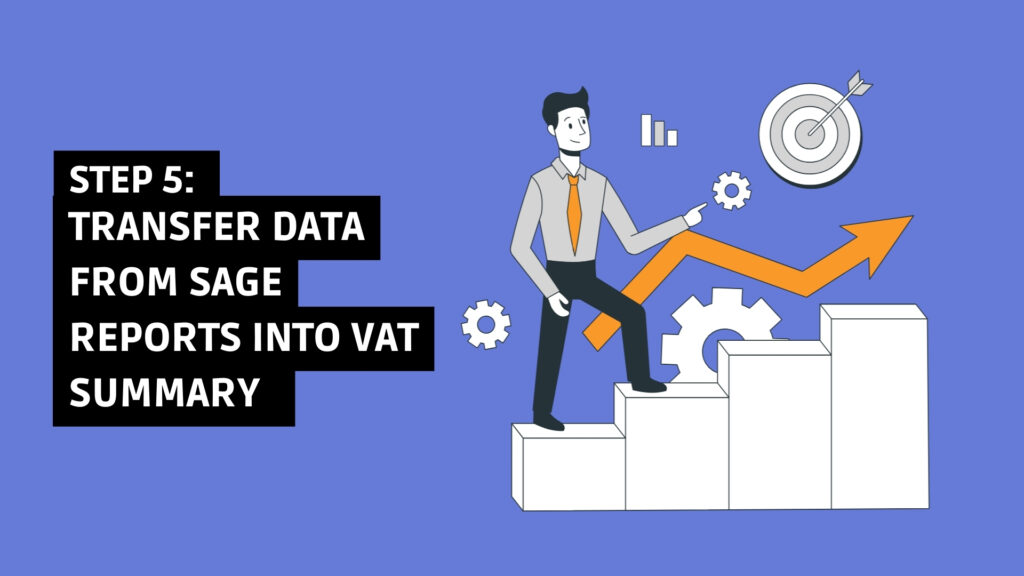 Transfer data from Sage reports into a VAT summary by The Fun Accountant