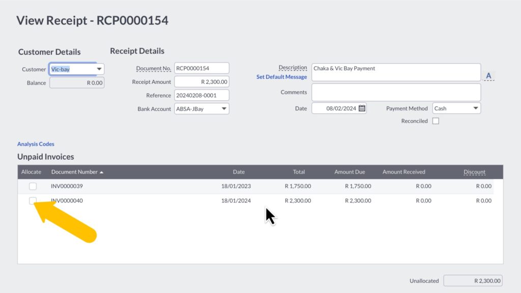 Method 2 A different approach to customer receipt allocations by The Fun Accountant