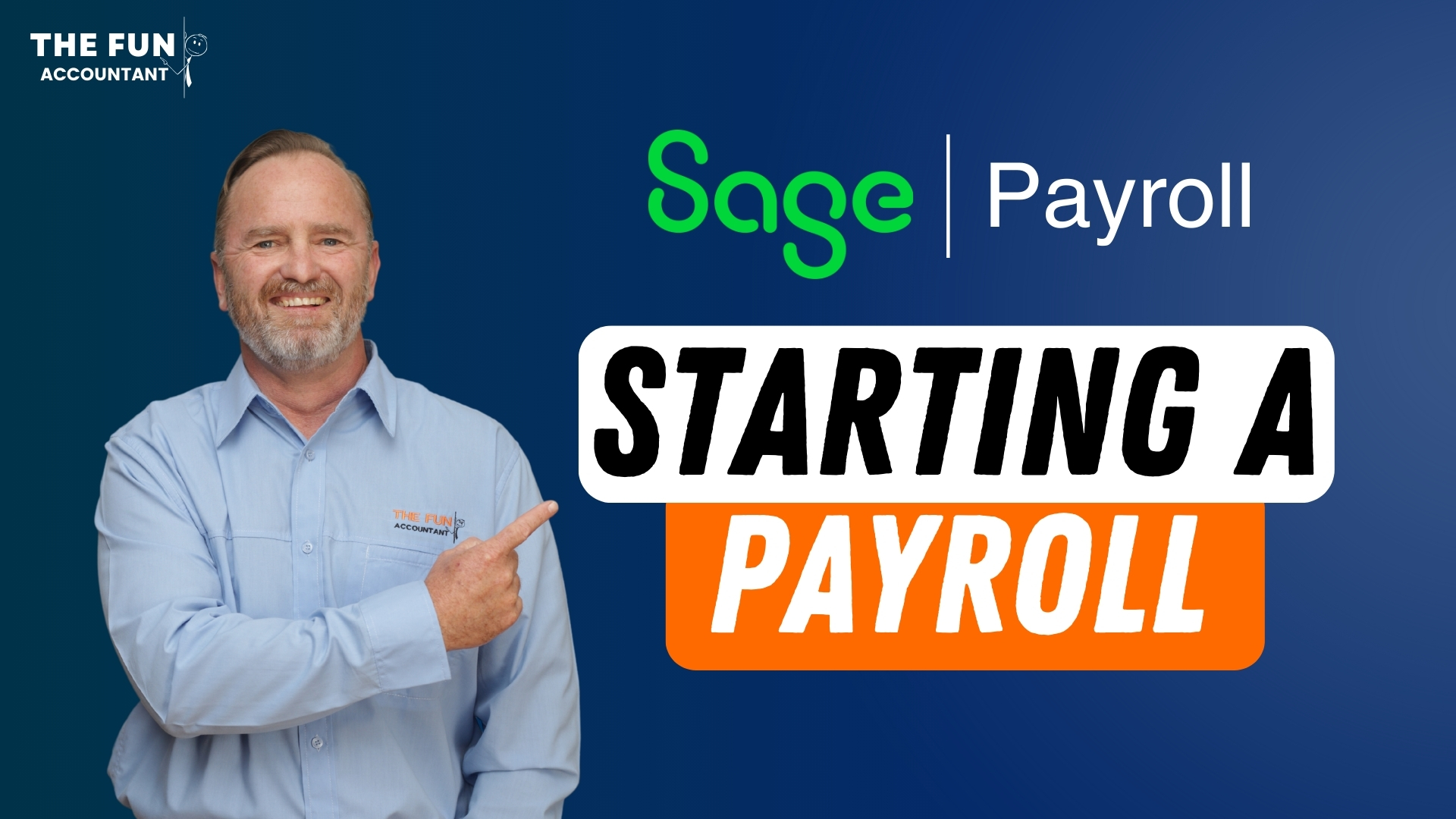 Sage Business Cloud Payroll how to add company details by The Fun Accountant