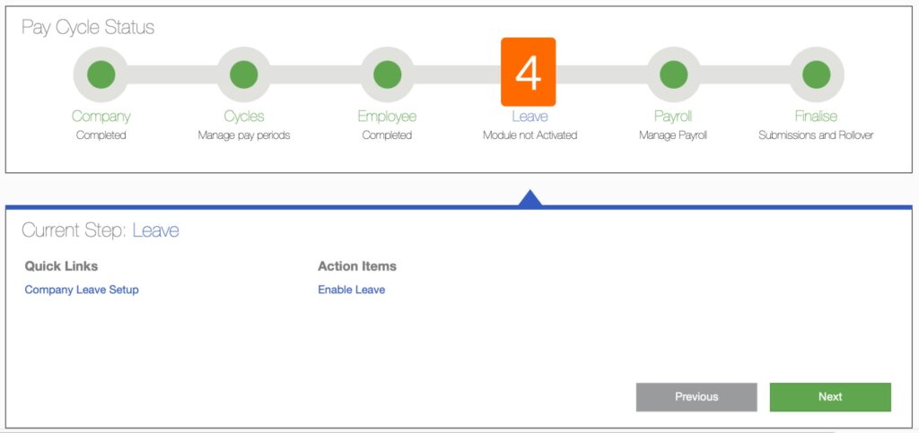 Sage Business Cloud payroll guide step four leave setup by The Fun Accountant