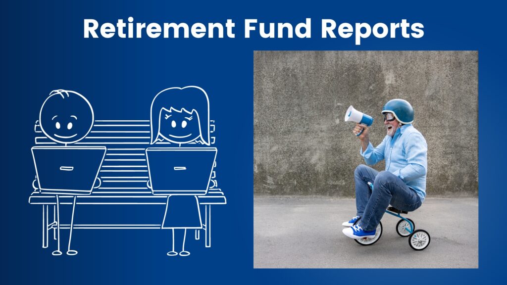 payroll retirement fund reports by The Fun Accountant